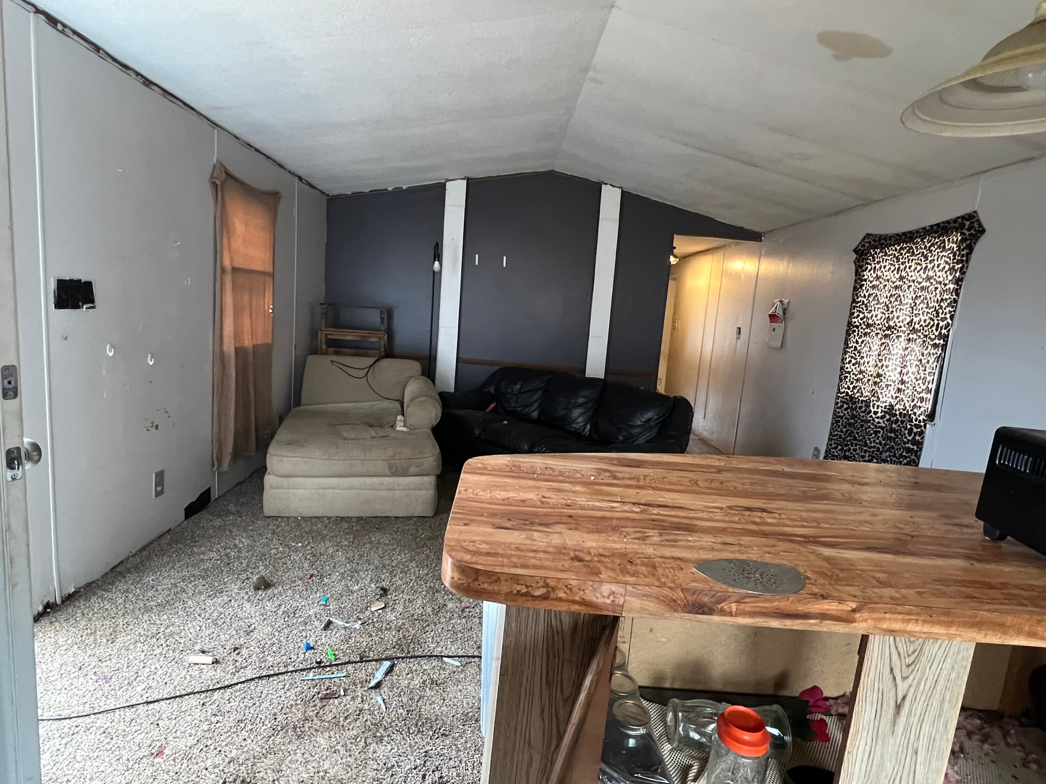 Living room before purchase