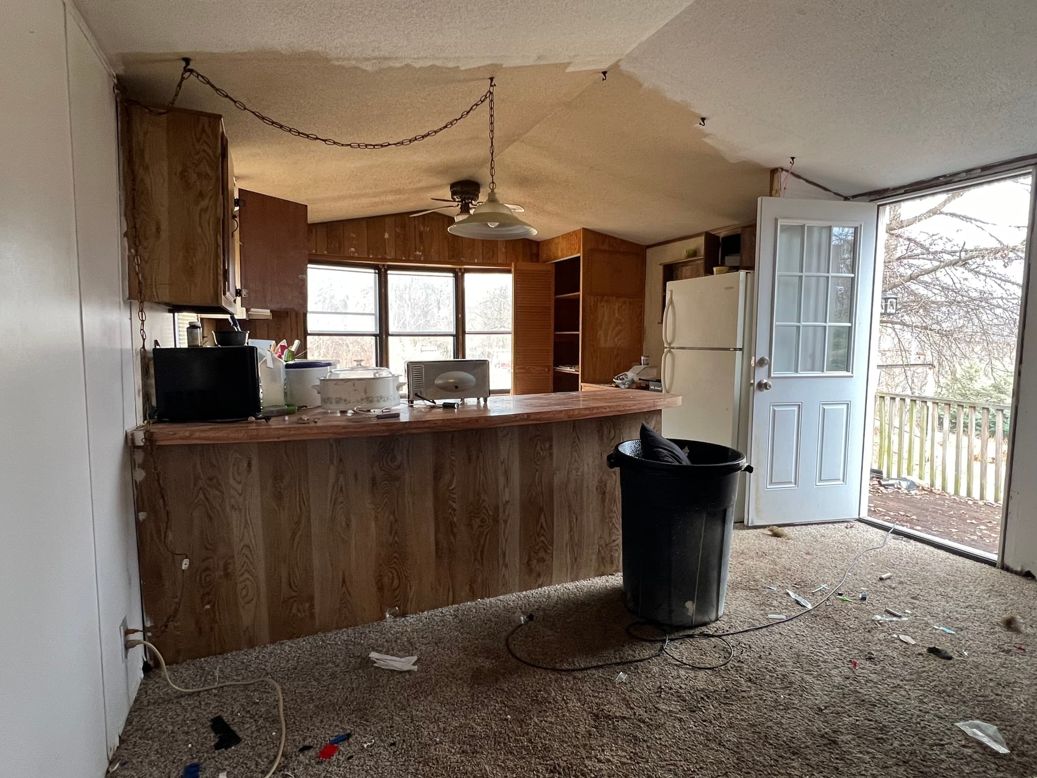 Kitchen before purchase