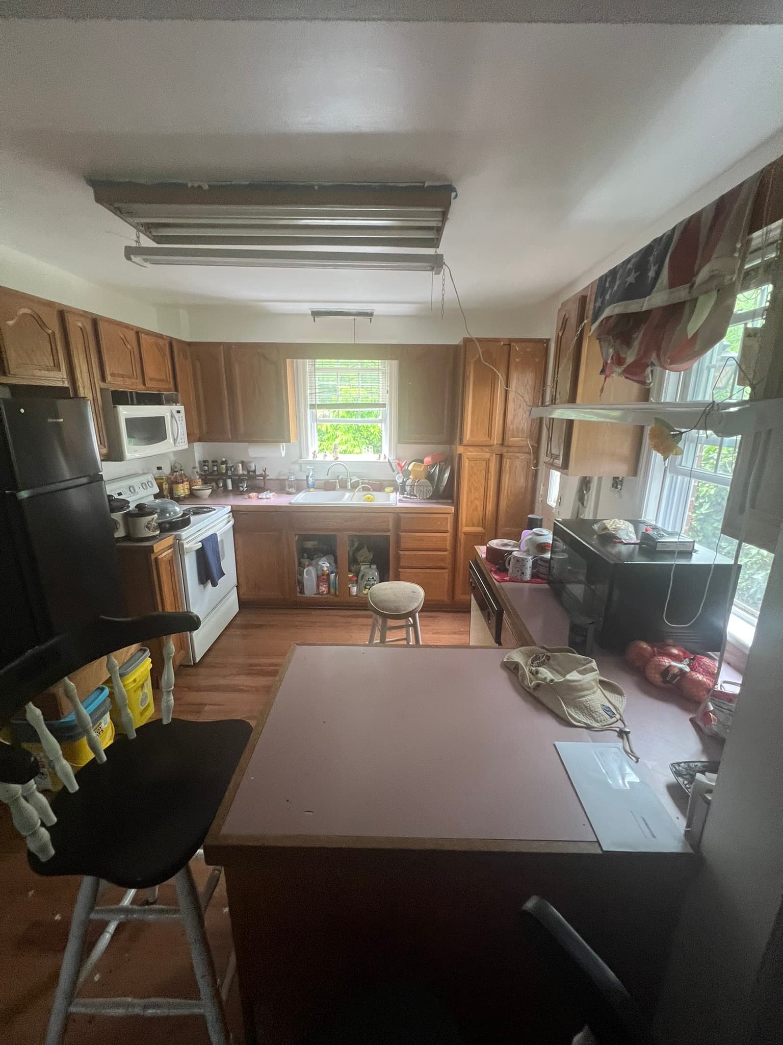 Kitchen before purchase