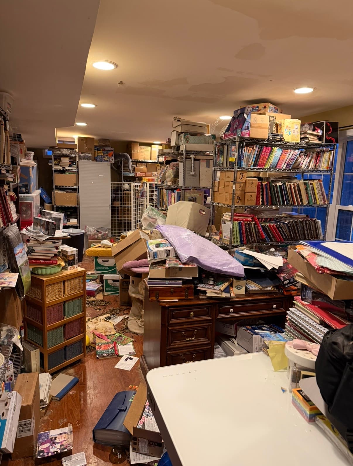 Property interior before purchase