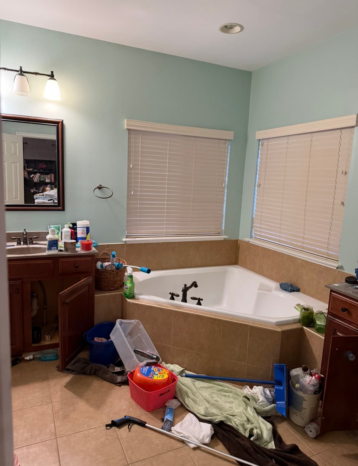 Bathroom before purchase
